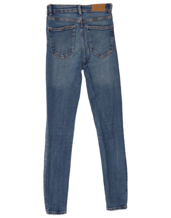 Zara Womens Skinny Jeans EU 36 XS W26 L28 Blue