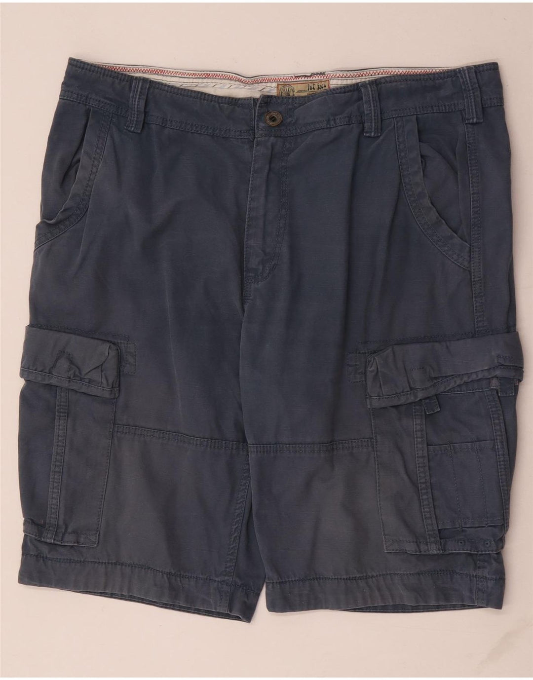 Fat Face Mens Cargo Shorts W38 XL Navy Blue Cotton