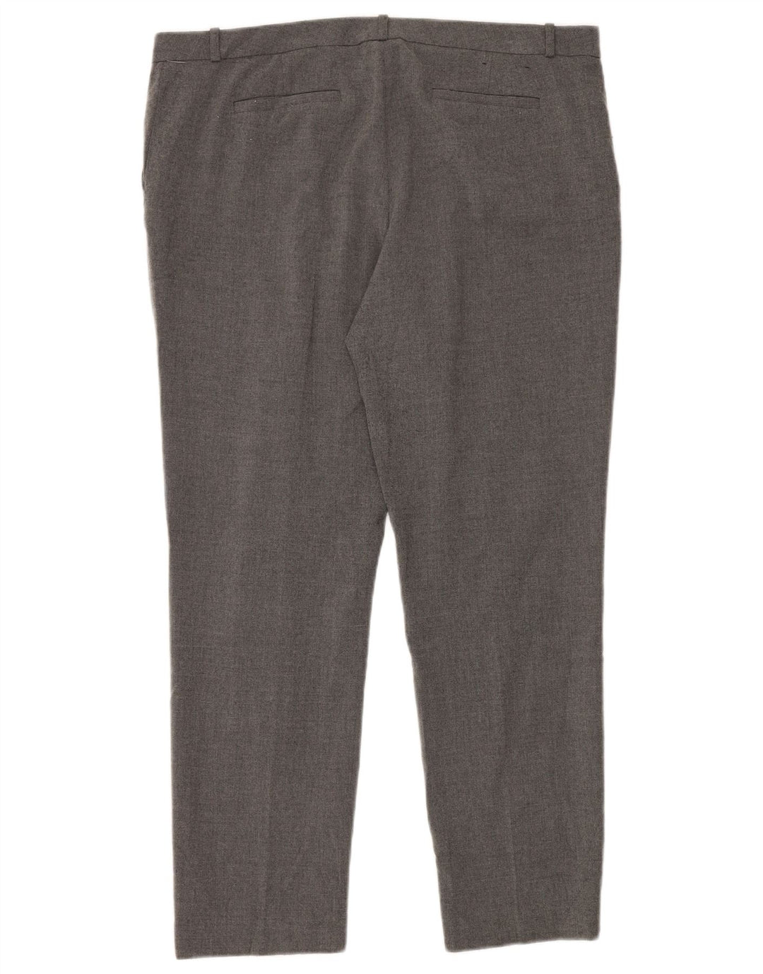 Tommy Hilfiger Womens Slim Chino Trousers US 14 XL W38 L30 Grey Polyester