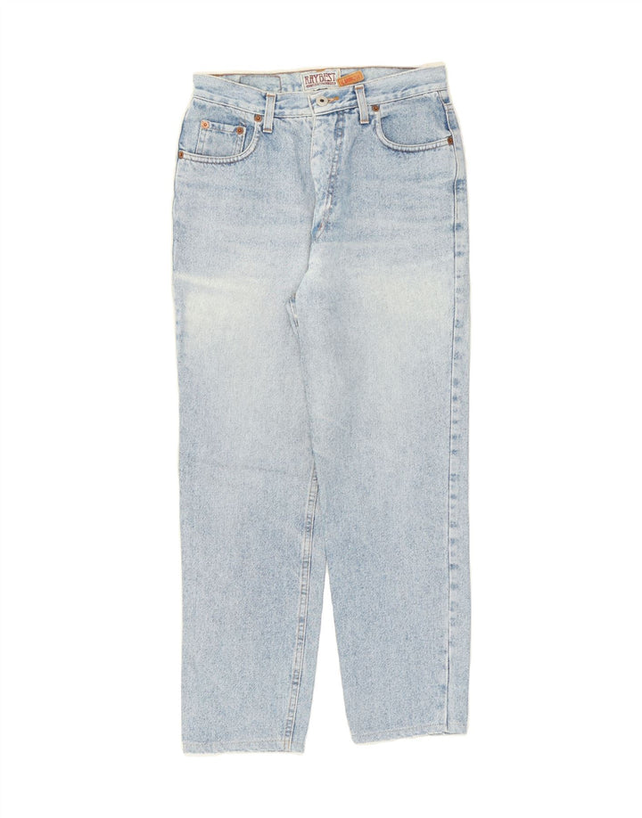 RAYBEST Womens Crop Tapered Jeans W28 L25 Blue Vintage Raybest and Second-Hand Raybest from Messina Hembry 