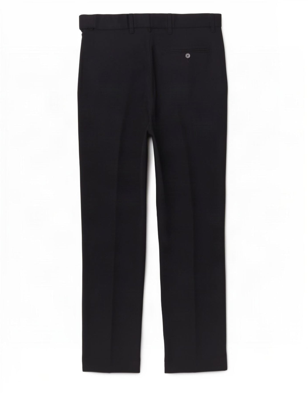 Marks & Spencer Mens Regular Fit Suit Trousers W34 L31 Navy Blue Polyester
