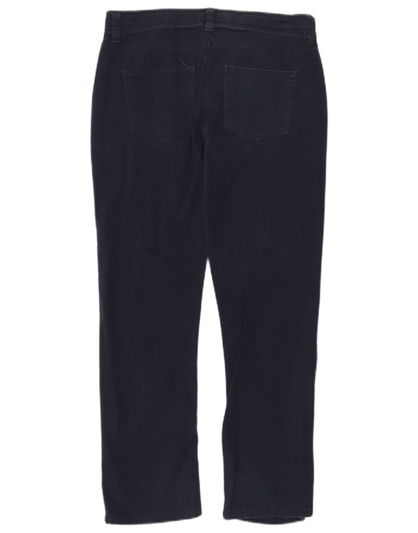 Chaps Boys Husky Straight Casual Trousers 15-16 Years W30 L28 Navy Blue