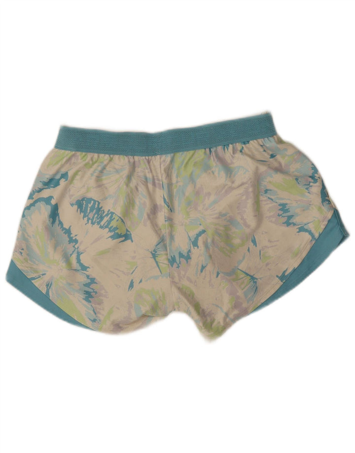 Under Armour Womens Heat Gear Sport Shorts UK 12 Medium Multicoloured