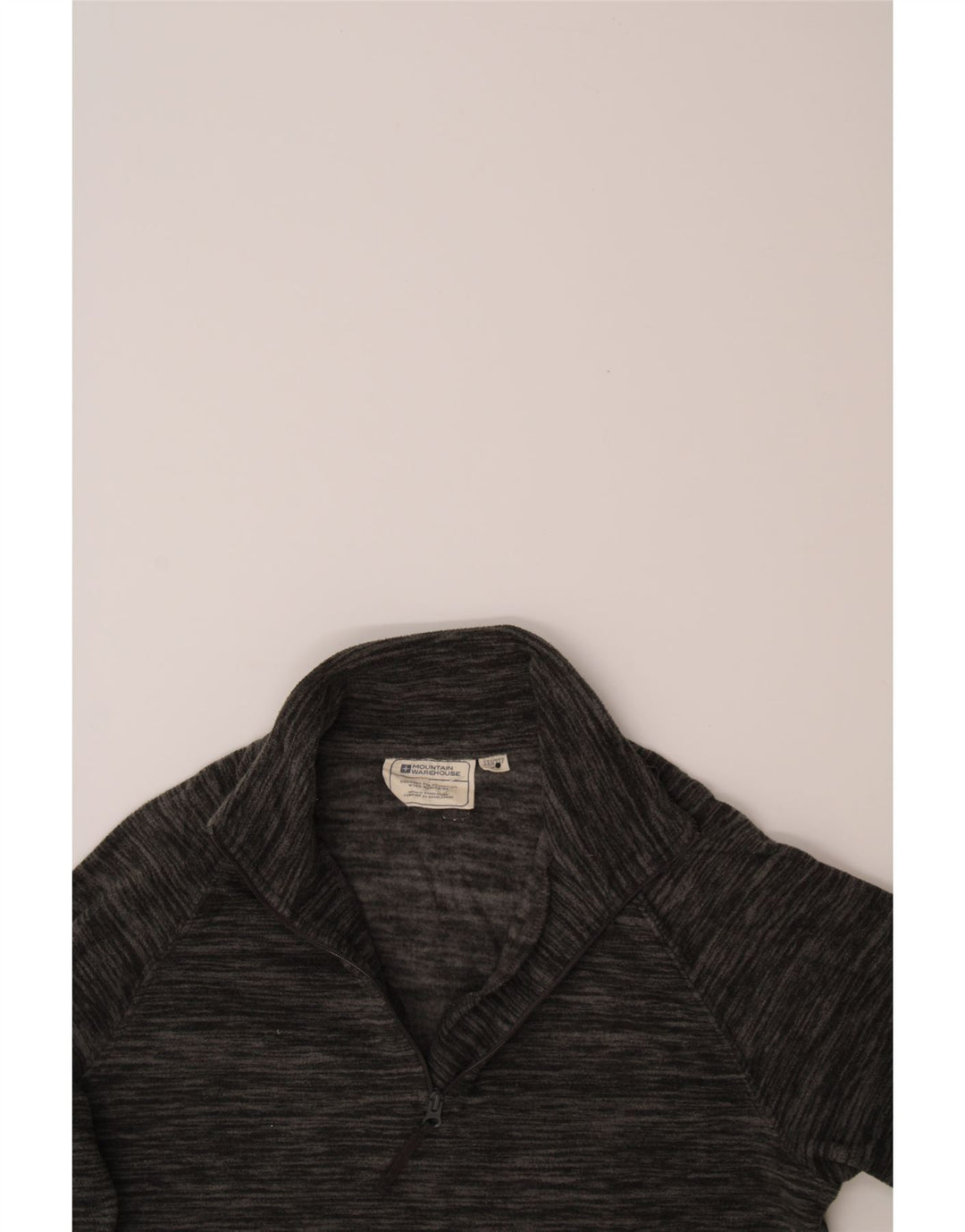 MOUNTAIN WAREHOUSE Womens Oversized Fleece Jumper UK 2 2XS Grey Flecked Vintage Mountain Warehouse and Second-Hand Mountain Warehouse from Messina Hembry 