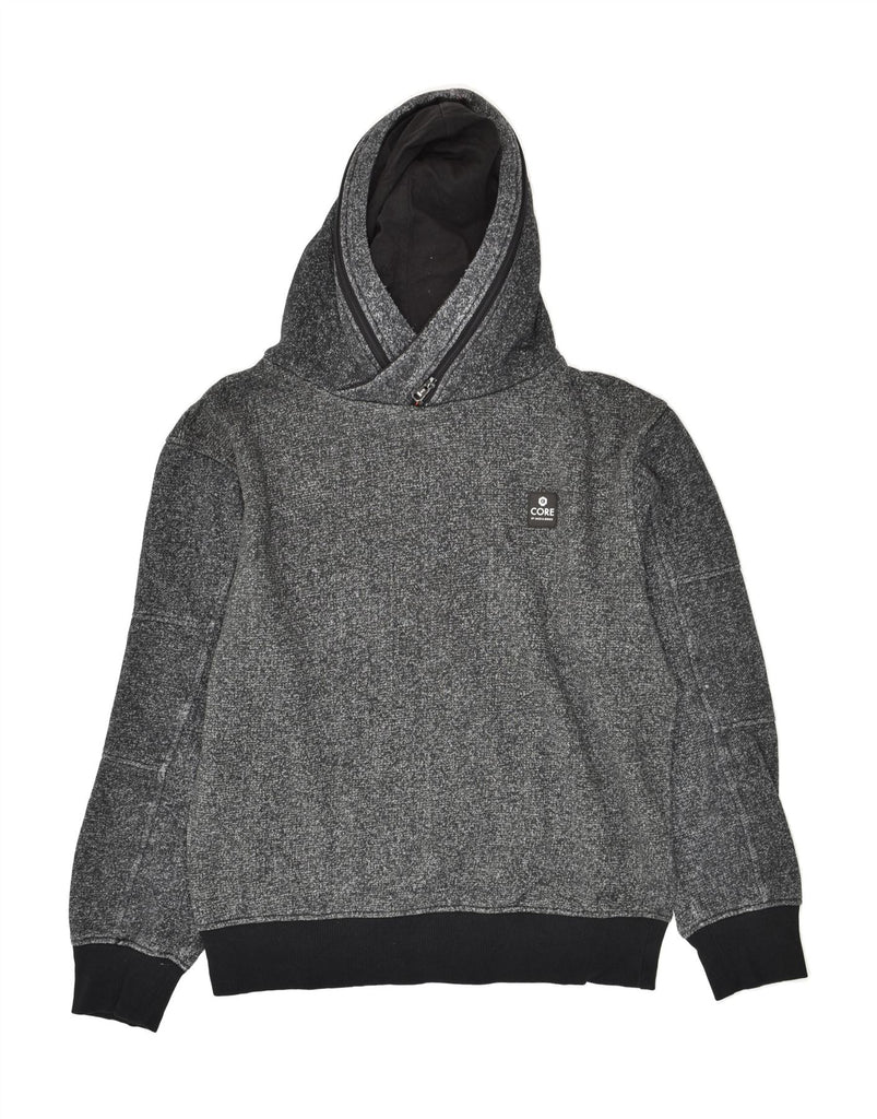 JACK & JONES Mens Core Hoodie Jumper Medium Grey | Vintage Jack & Jones | Thrift | Second-Hand Jack & Jones | Used Clothing | Messina Hembry 