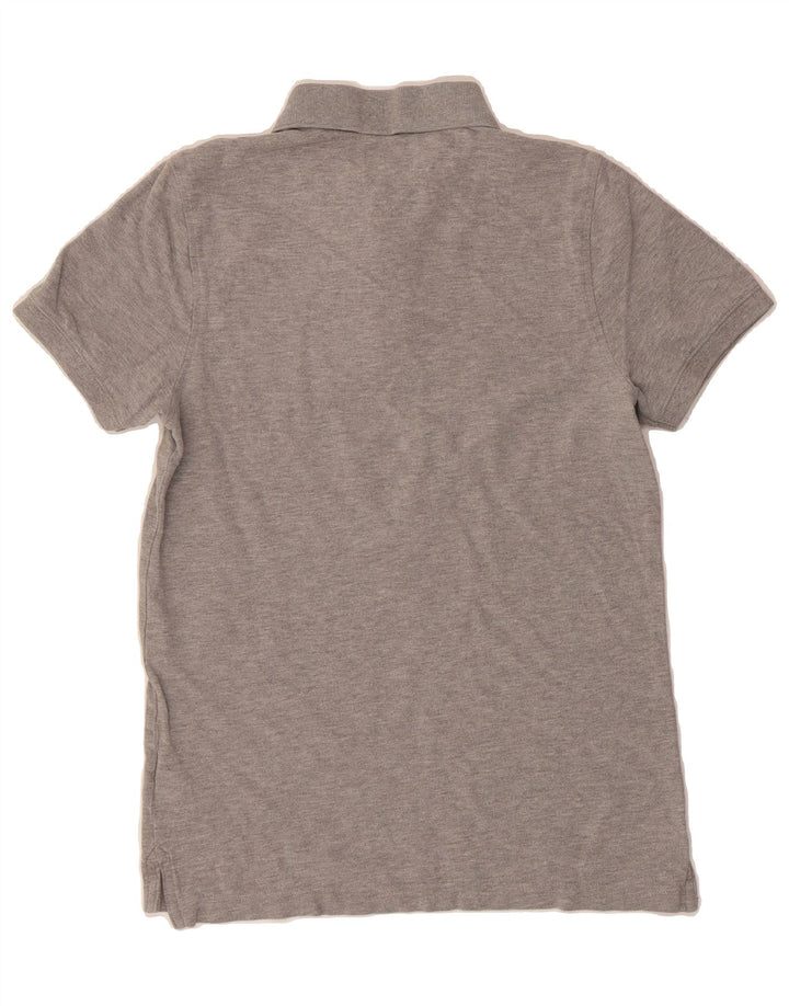 TOMMY HILFIGER Mens Slim Fit Polo Shirt Medium Grey Cotton Vintage Tommy Hilfiger and Second-Hand Tommy Hilfiger from Messina Hembry 