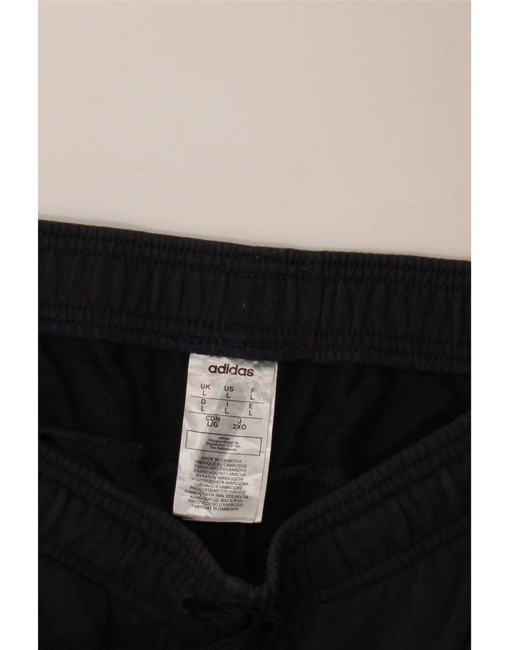 Adidas Mens Sport Shorts Large  Navy Blue Cotton