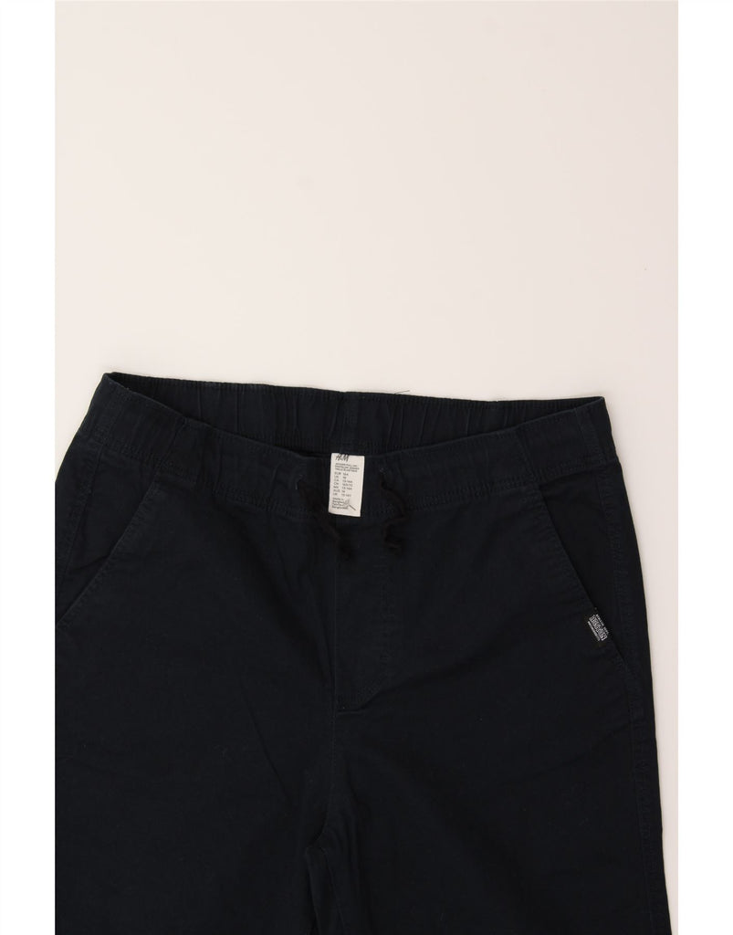 H&M Girls Boston Joggers Chino Trousers 13-14 Years W30 L27 Navy Blue Vintage H&M and Second-Hand H&M from Messina Hembry 