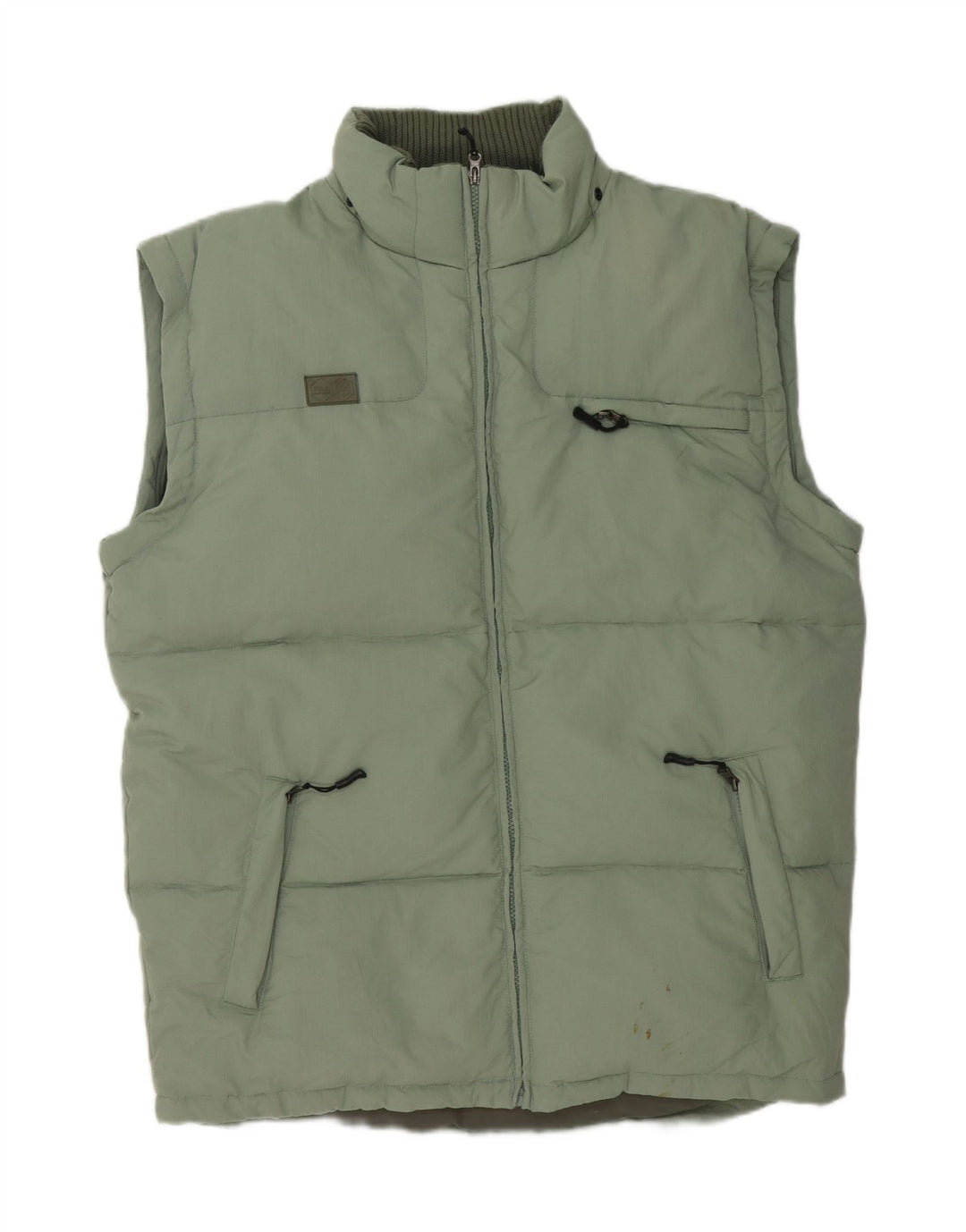 FILA Mens Padded Gilet 2XL Green Polyamide Vintage Fila and Second-Hand Fila from Messina Hembry 