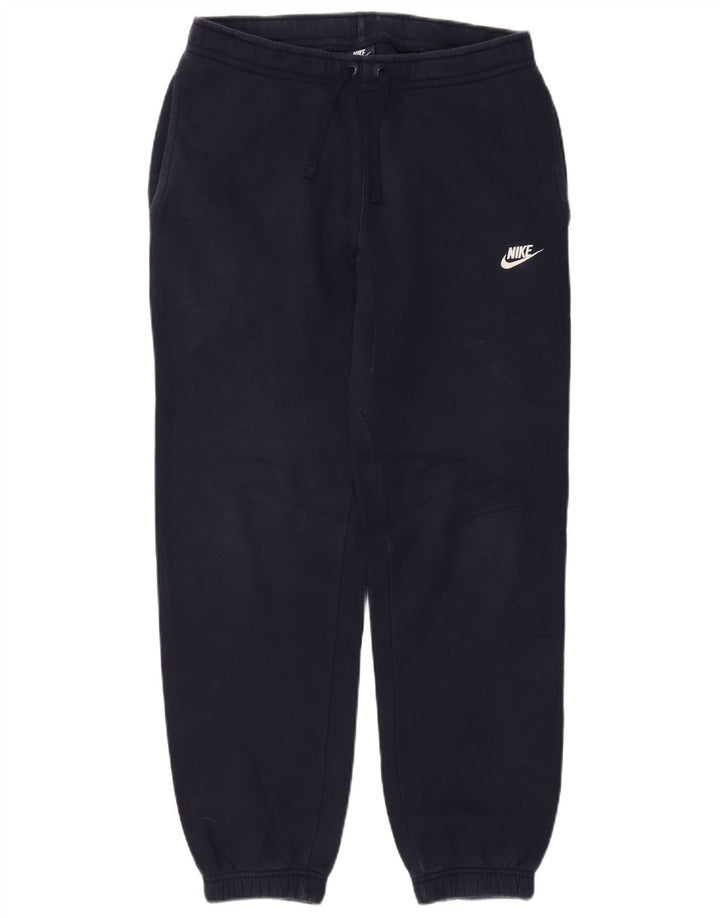 Nike Mens Tracksuit Trousers Joggers Medium  Navy Blue Cotton