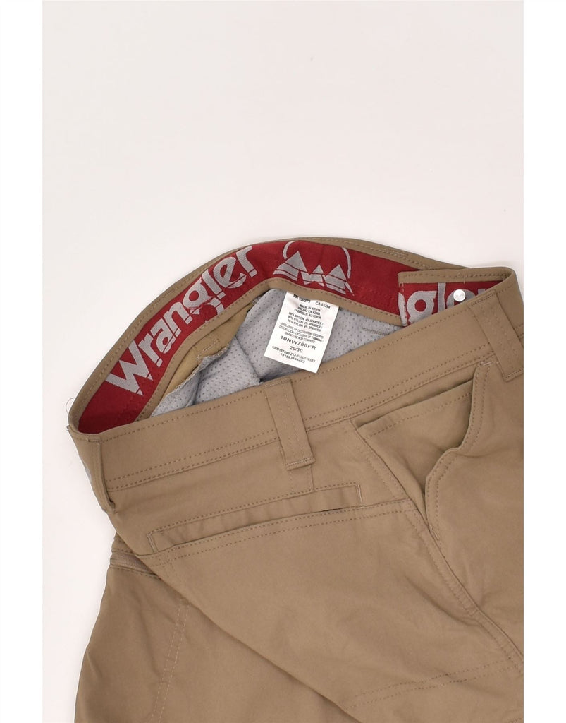 WRANGLER Mens Slim Cargo Trousers W29 L30  Brown Nylon | Vintage Wrangler | Thrift | Second-Hand Wrangler | Used Clothing | Messina Hembry 