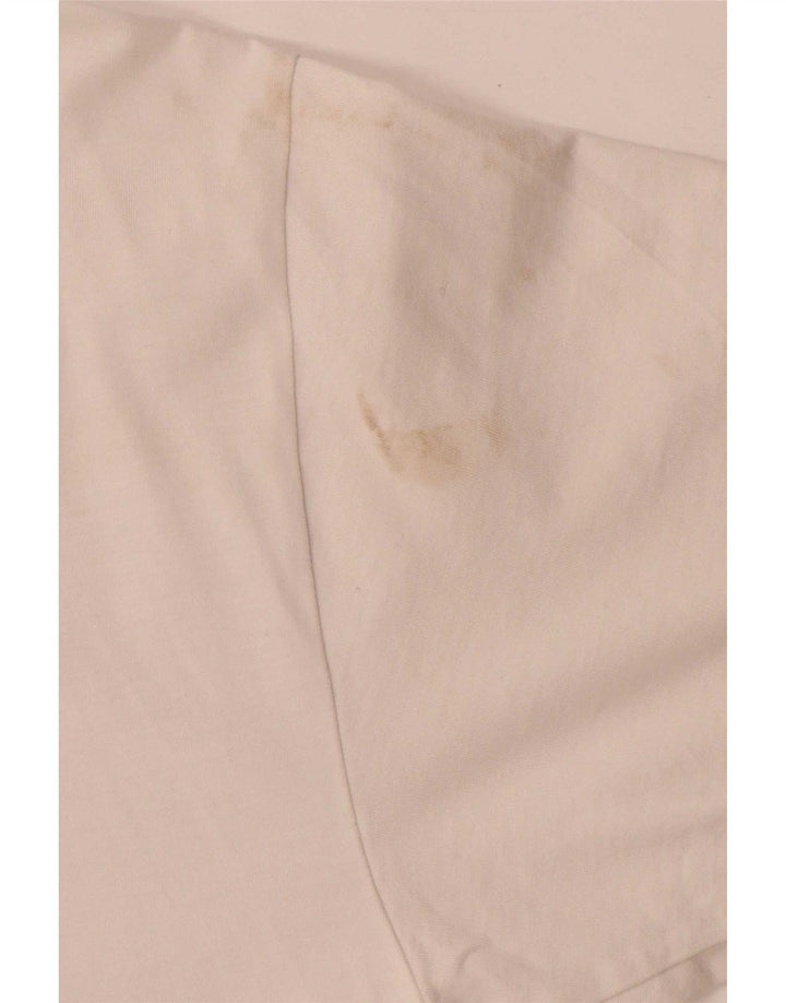 Vans Mens Classic Fit T-Shirt Top Medium White Cotton