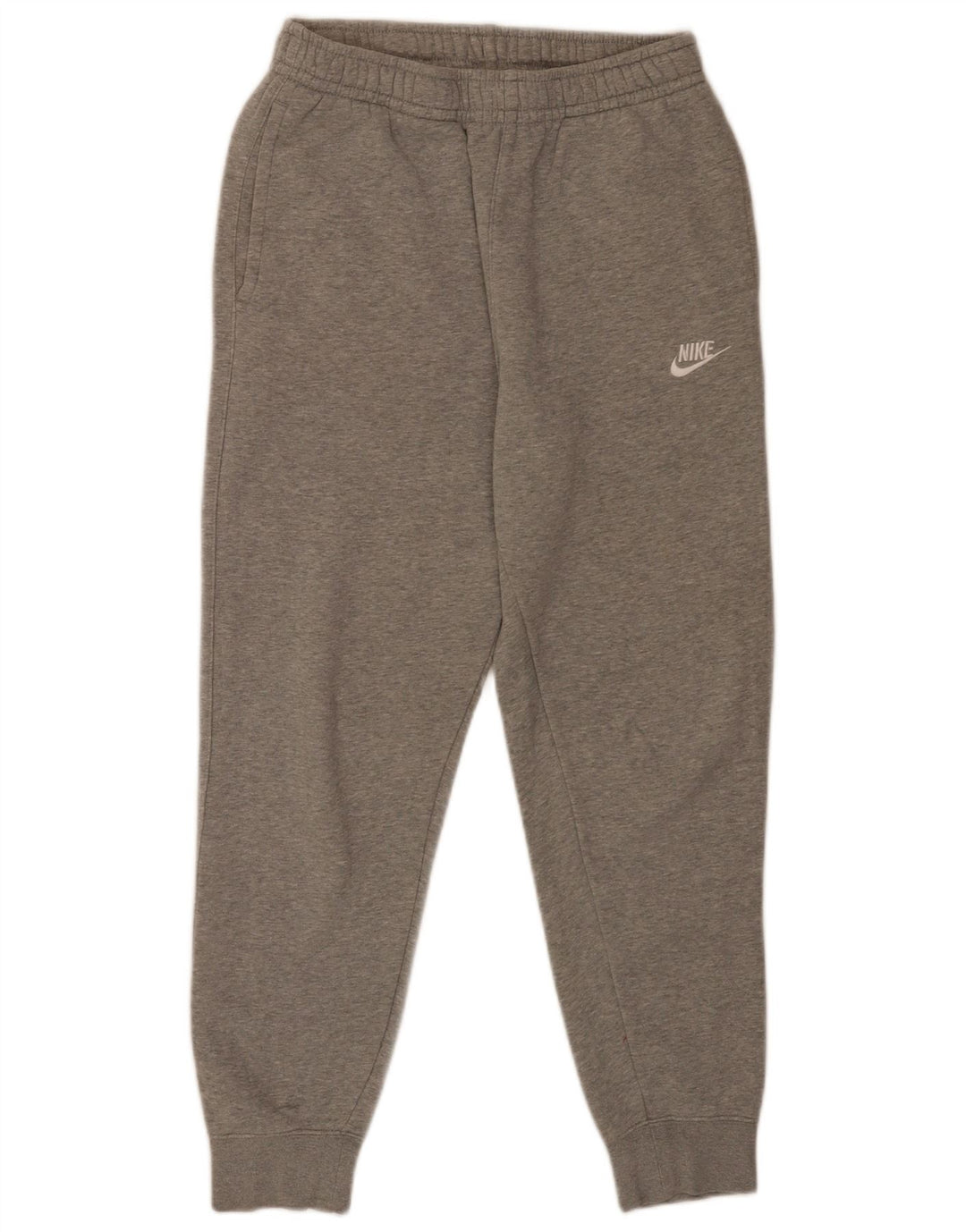Nike Mens Tracksuit Trousers Joggers Small Grey Flecked Cotton