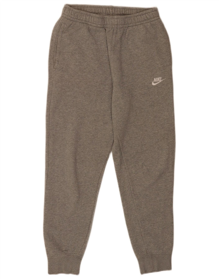 Nike Mens Tracksuit Trousers Joggers Small Grey Flecked Cotton