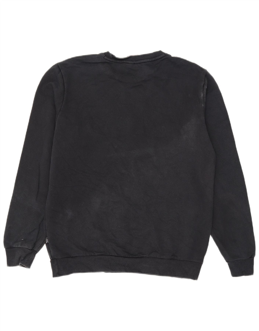 Puma Mens Graphic Sweatshirt Jumper Medium Navy Blue Cotton