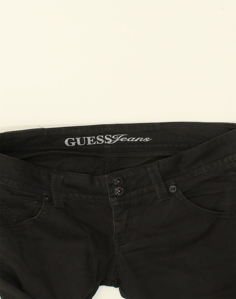 GUESS Womens Straight Jeans W32 L31 Black Cotton | Vintage Guess | Thrift | Second-Hand Guess | Used Clothing | Messina Hembry 