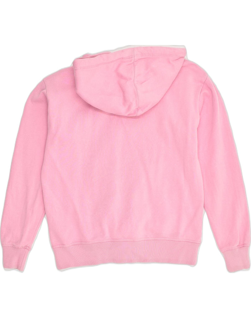 CHAMPION Womens Hoodie Jumper UK 6 XS Pink Cotton | Vintage Champion | Thrift | Second-Hand Champion | Used Clothing | Messina Hembry 