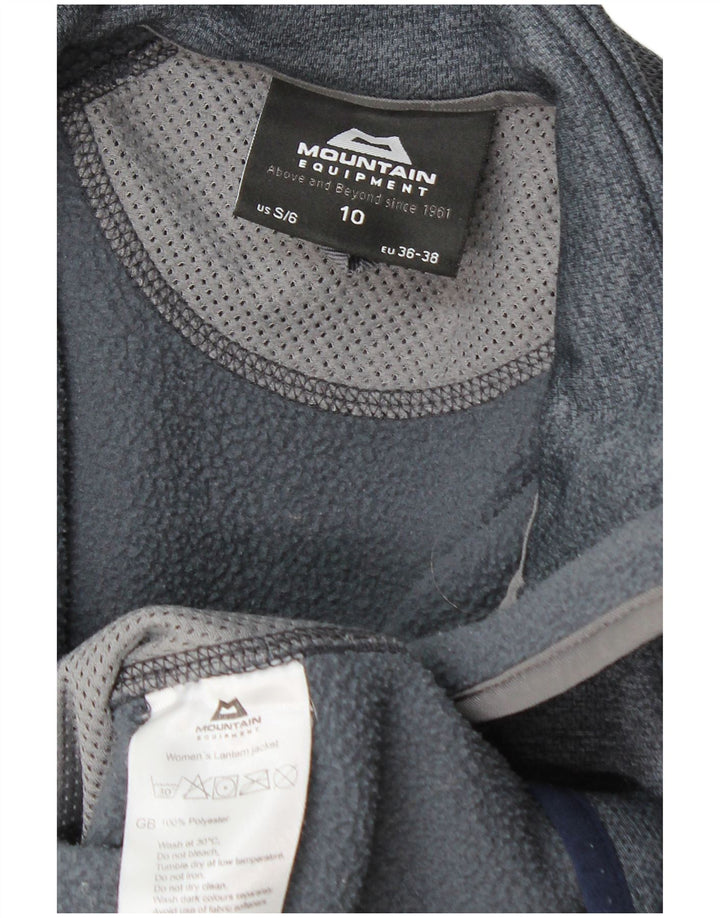Mountain Equipment Womens Tracksuit Top Jacket UK 10 Small Grey Polyester
