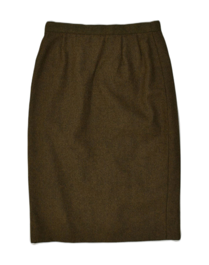 LUISA SPAGNOLI Womens High Waist Pencil Skirt IT 42 Medium W26  Khaki | Vintage Luisa Spagnoli | Thrift | Second-Hand Luisa Spagnoli | Used Clothing | Messina Hembry 