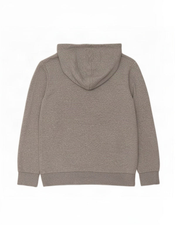 Adidas Mens Graphic Hoodie Jumper Medium Grey Cotton