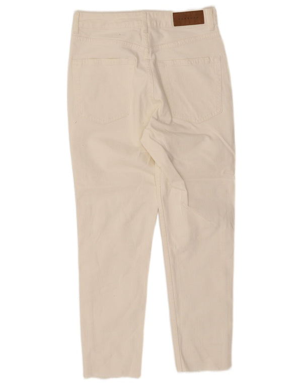 Topshop Womens Slim Jeans W28 L26 White Polyester