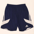 Adidas Mens Climalite Sport Shorts Small Navy Blue Colourblock Polyester