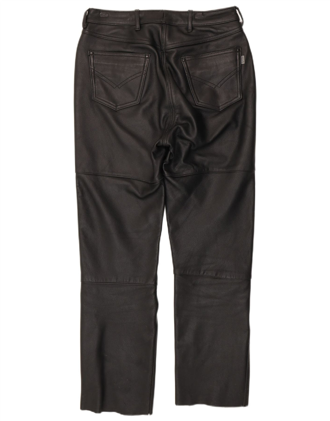 Hein Gericke Womens Leather Trousers EU 40 Medium W30 L29 Black Leather