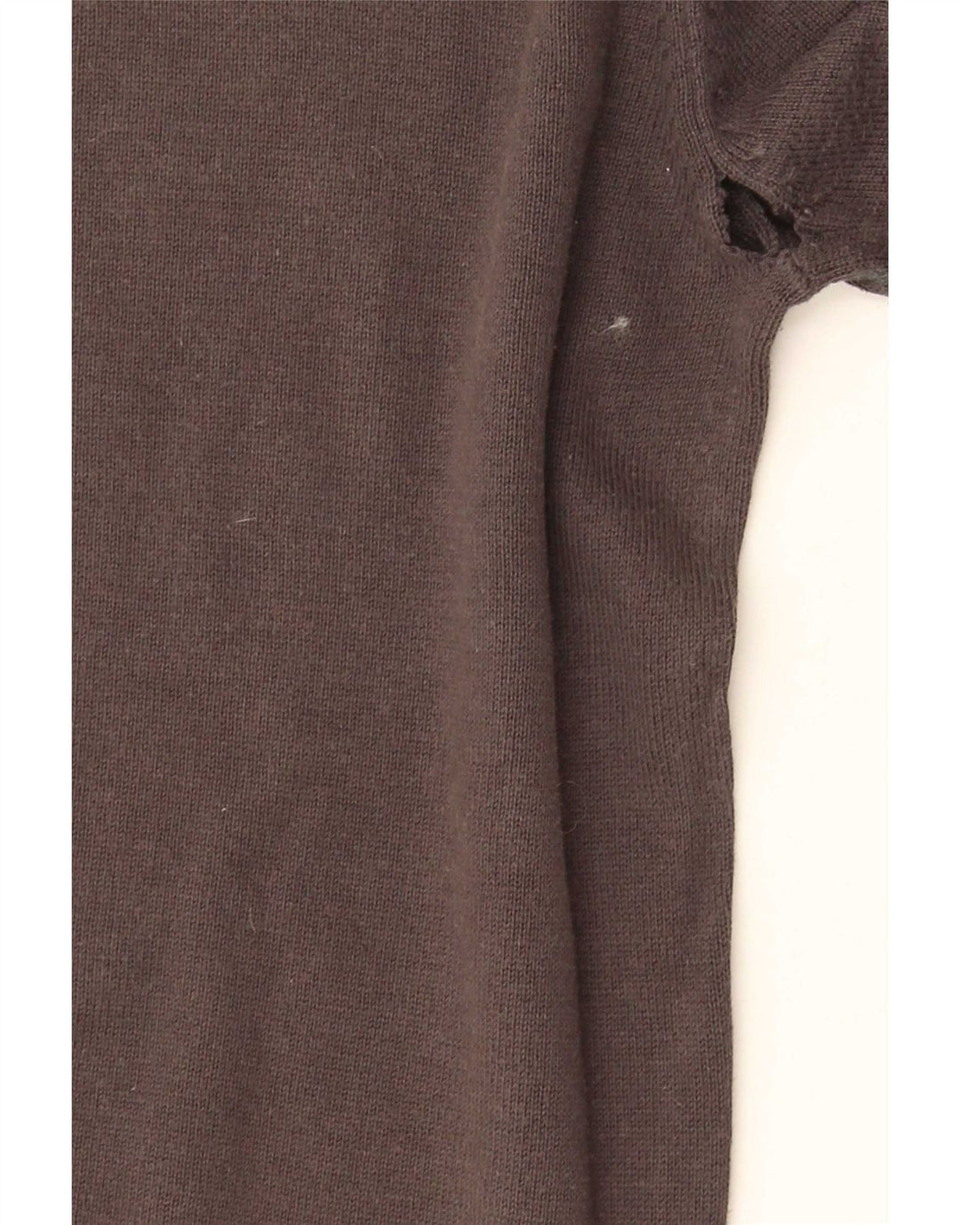 Jack & Jones Mens V-Neck Jumper Sweater Large Grey Argyle/Diamond Cotton