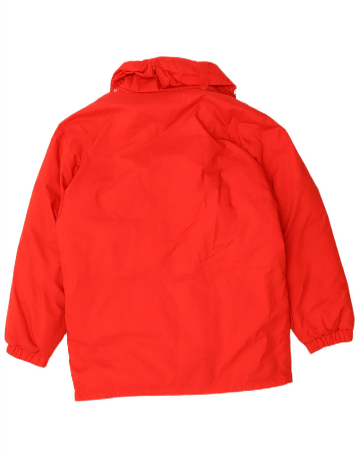 Fila Mens Loose Fit Padded Jacket IT 48 Medium Red