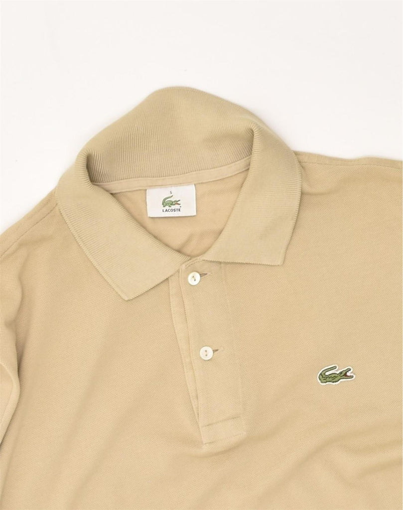 LACOSTE Mens Polo Shirt Size 5 Large Brown Cotton | Vintage Lacoste | Thrift | Second-Hand Lacoste | Used Clothing | Messina Hembry 