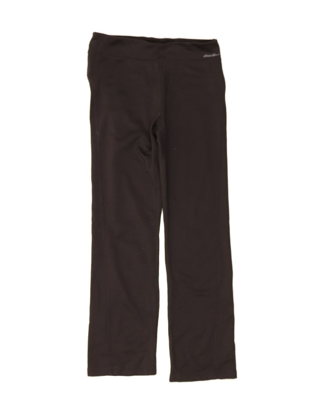 EDDIE BAUER Womens Tracksuit Trousers UK 14 Medium  Black Polyester Vintage Eddie Bauer and Second-Hand Eddie Bauer from Messina Hembry 