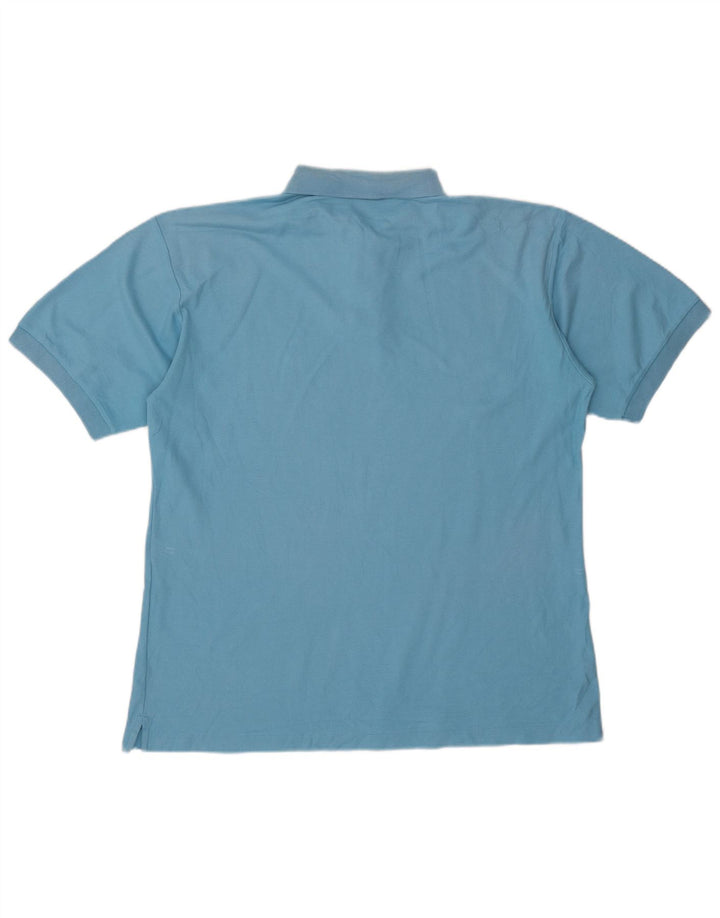 Fila Mens Polo Shirt IT 54 XL Blue Cotton