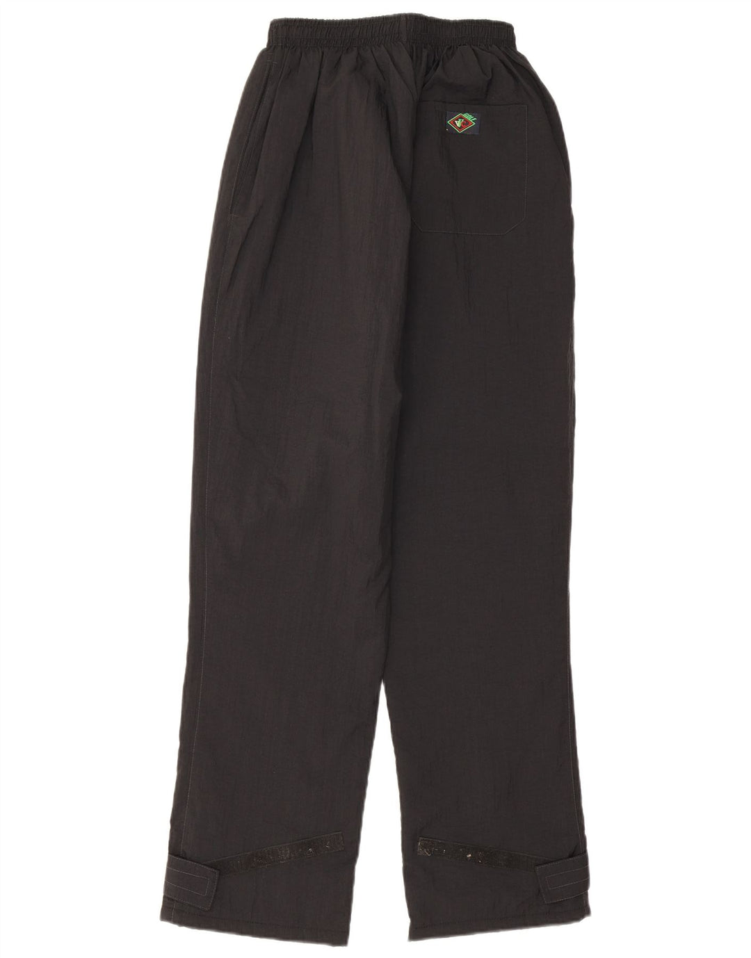 Vintage Womens Windbreaker Trousers UK 4 XS  Black