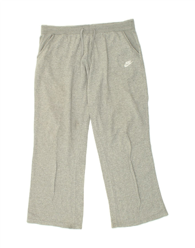 NIKE Womens Tracksuit Trousers UK 18 XL Grey Cotton Vintage Nike and Second-Hand Nike from Messina Hembry 