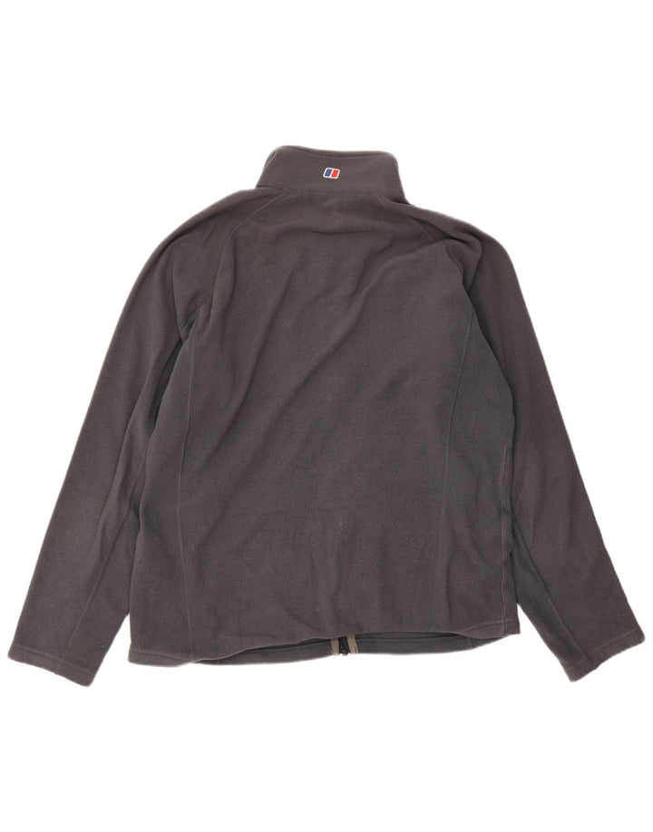 Berghaus Mens Fleece Jacket UK 38 Medium Grey Polyester