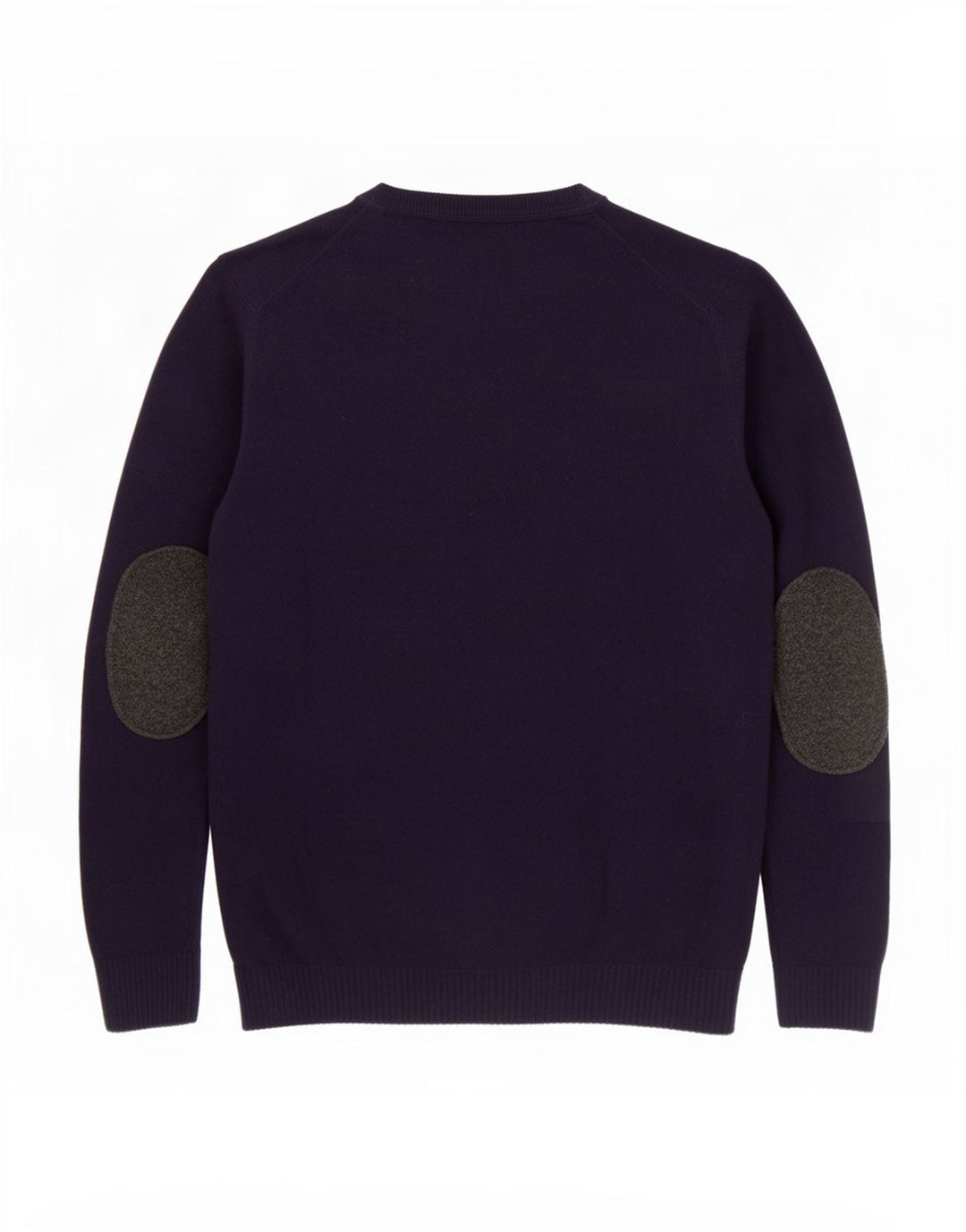 Fred Perry Mens Crew Neck Jumper Sweater XL Purple Wool