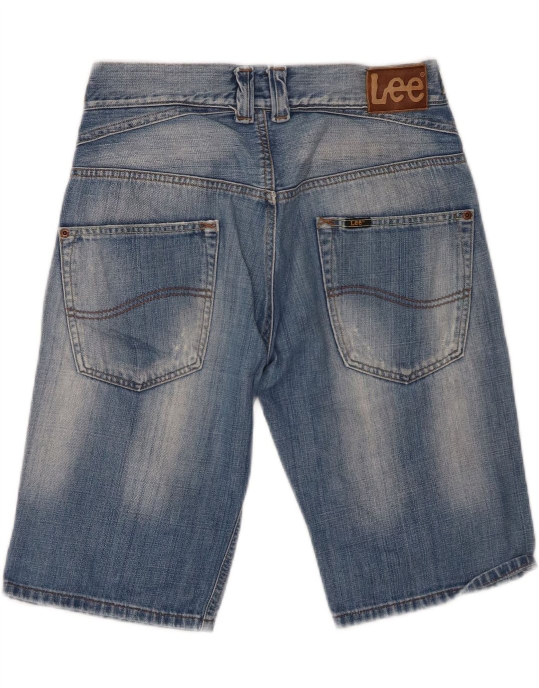 LEE Mens Homer Denim Shorts W28 Small  Blue Cotton Vintage Lee and Second-Hand Lee from Messina Hembry 