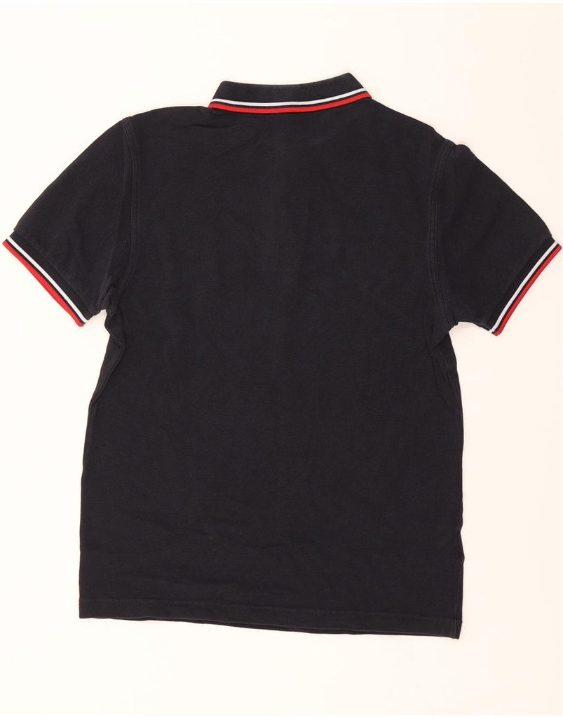 FRED PERRY Mens Polo Shirt Small Navy Blue Cotton Vintage Fred Perry and Second-Hand Fred Perry from Messina Hembry 