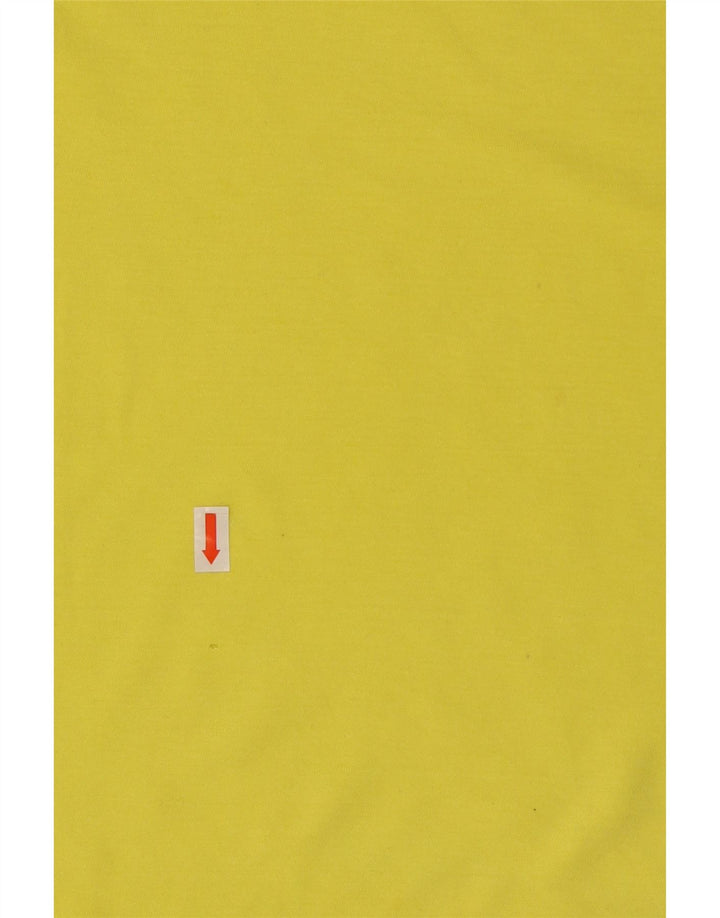 Champion Mens Graphic T-Shirt Top XL Yellow
