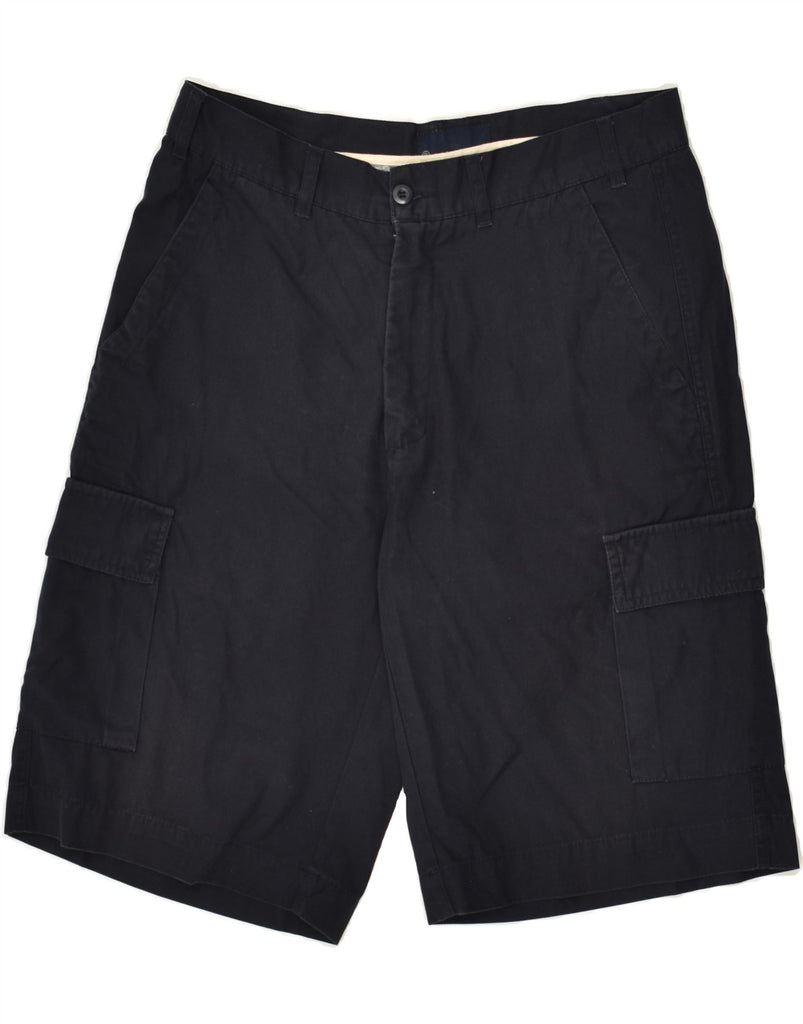 MASH Mens Cargo Shorts IT 46 Small W30 Navy Blue | Vintage Mash | Thrift | Second-Hand Mash | Used Clothing | Messina Hembry 