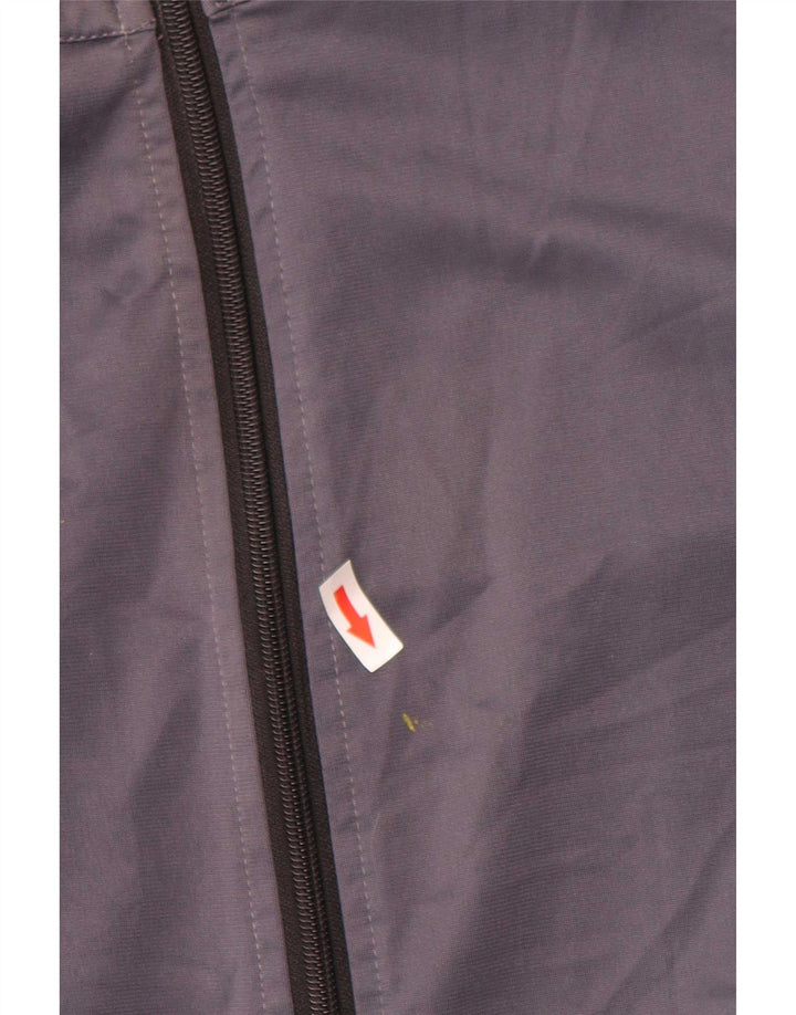 Umbro Boys Tracksuit Top Jacket 11-12 Years Grey Polyester