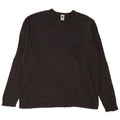 Gap Mens V-Neck Jumper Sweater Medium Grey Cotton