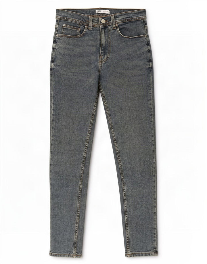 Zara Womens Slim Jeans EU 42 Large W32 L30 Blue