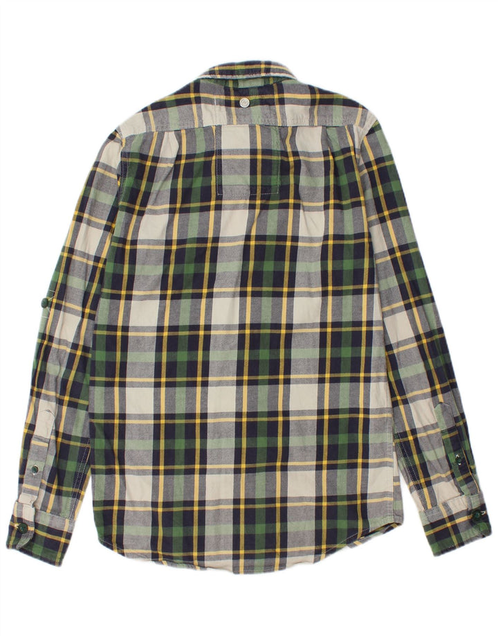 Superdry Mens Classics Checked Flannel Shirt Small Multicoloured Check