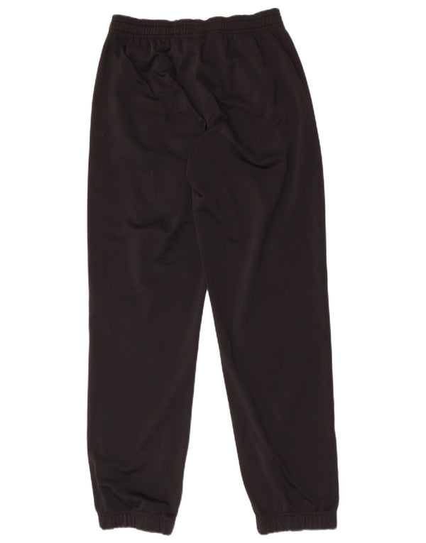 Adidas Boys Tracksuit Trousers Joggers 13-14 Years  Black Polyester