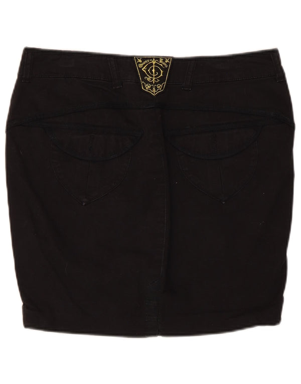 Guess Womens Mini Skirt W28 Medium  Black Cotton