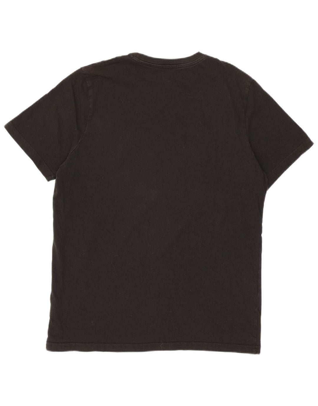 Puma Womens Graphic T-Shirt Top UK 14 Medium Black Cotton