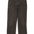 Marks & Spencer Mens Straight Casual Trousers W32 L29 Grey Cotton