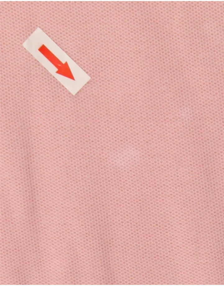 Timberland Mens Polo Shirt XL Pink Cotton