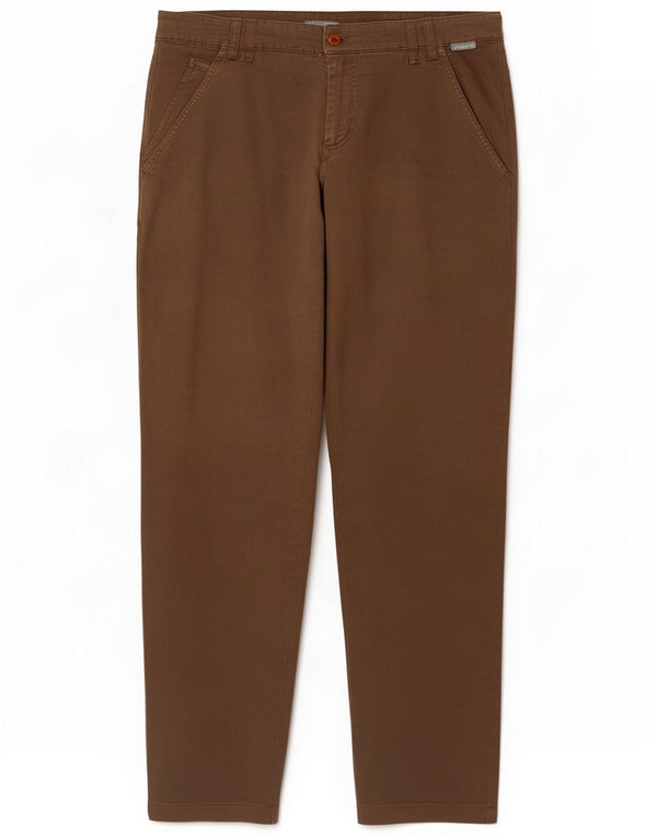 Harmont & Blaine Mens Slim Chino Trousers IT 50 Large W36 L32 Brown Cotton